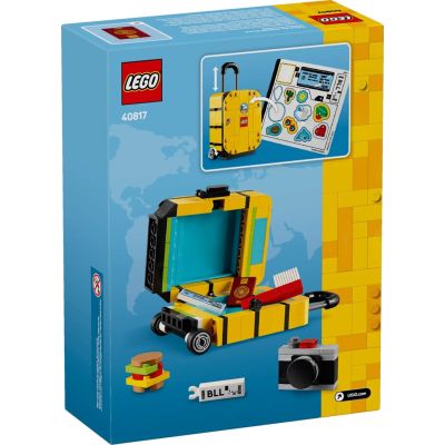 2. LEGO 40817 Żółta walizka podróżna