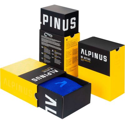 16. Bielizna termoaktywna Alpinus Active Set niebieska Jr GT43199