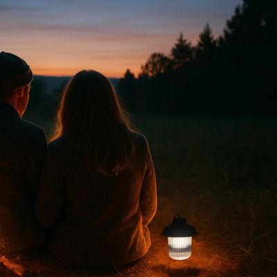 7. LATARKA LAMPA CAMPING USB 3 RODZAJE ŚWIATŁA REDCLIFFS KHAKY