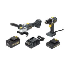 Zestaw narzędzi TOOL SET CD-B0A18 AG-B0118E 18V BL 2+4AH