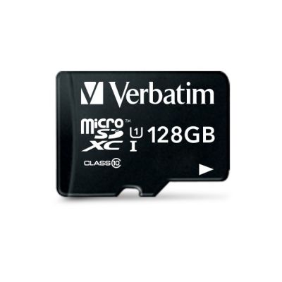 2. Verbatim Premium 128 GB MicroSDXC UHS-I Klasa 10