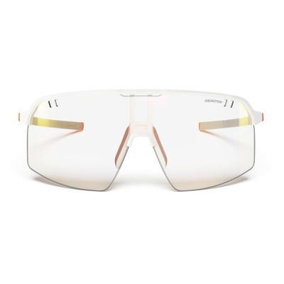4. Okulary JULBO INTENSITY biało-pomarańczowe