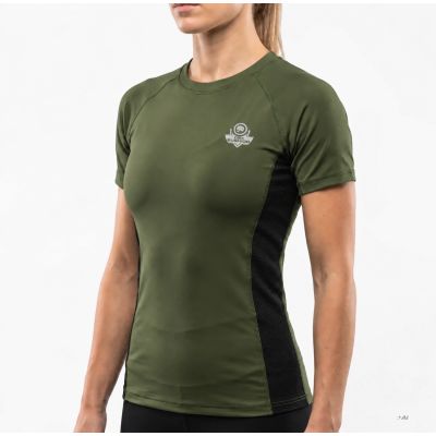 Rashguard damski ARMY GREEN COMBATWEAR | DBX Bushido