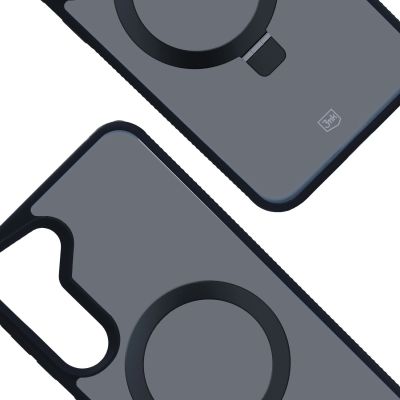 3. Etui 3mk Smoke Case Mag&Stand na Samsung Galaxy S24+ - czarne