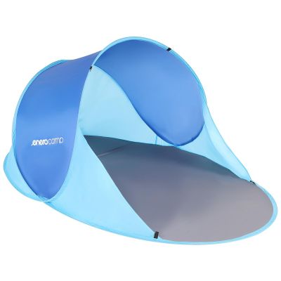 2. NAMIOT PARAWAN PLAŻOWY SAMOROZKŁADAJĄCY 190x120x86CM GRANATOWO- NIEBIESKI