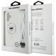 7. Etui Karl Lagerfeld IML Choupette Head & Cord Magsafe na iPhone 16 - przezroczyste