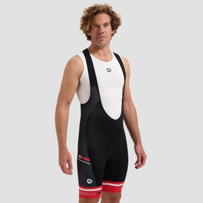 3. Rogelli spodenki GARA MOSTRO II czarno-czerwo 4XL
