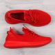 8. Buty sportowe tekstylne NEWS M EVE266B czerwone 