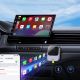12. Adapter CarPlay Baseus SafeJourney Series bezprzewodowy - szary
