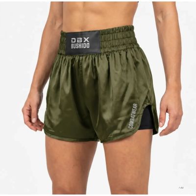 Spodenki tajskie damskie ARMY GREEN COMBATWEAR | DBX Bushido