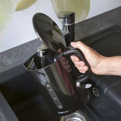 2. Czajnik elektryczny bezprzewodowy 1,7L WK 3835 CLATRONIC czarny