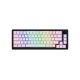 23. HATOR Skyfall Wireless 65 klawiatura Gaming USB + RF Wireless + Bluetooth QWERTY US English Czarny, Biały