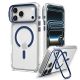 2. Etui Spigen Ultra Hybrid Optik S MagSafe na iPhone 18 Pro Max / 17 Pro Max - przezoczysto-granatowe