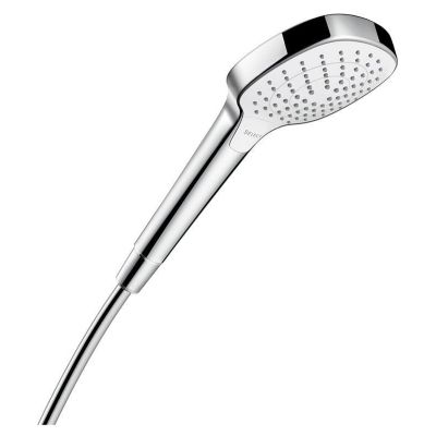 7. Hansgrohe Croma Select E Ręczna słuchawka prysznicowa Chrom, Biały