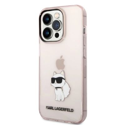 2. Etui Karl Lagerfeld Ikonik Choupette na iPhone 14 Pro Max - różowe