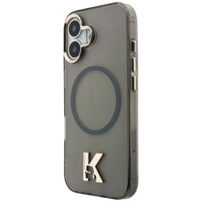 2. Etui Karl Lagerfeld IML K Head Logo MagSafe na iPhone 17 - czarne