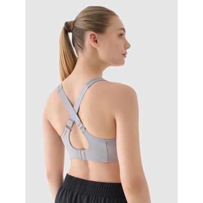 2. Biustonosz do biegania ze średnim wsparciem 4F 4FWAW24USBAF137-25S