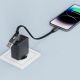 7. Kabel Acefast C13-05 USB-C - USB-A / USB-C 480Mb/s 3A 0.2m - czarny