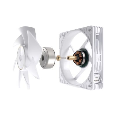 8. Wentylator ASUS PROART PF120 FAN PWM WHITE