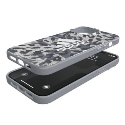 6. Etui Adidas OR SnapCase Leopard na iPhone 13 Pro Max - szare
