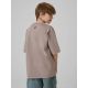 2. T-shirt loose z nadrukiem chłopięcy 4F 4FJRSS26TTSHM4279-25S
