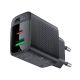 2. Ładowarka Acefast A78 sieciowa GaN USB-A / USB-C PD 20W - czarna