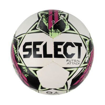2. Piłka nożna Select Hala Futsal Attack v22 2 gatunek biało-różowa 17622/370016