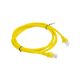 2. PATCHCORD KAT.5E UTP 1.5M ŻÓŁTY FLUKE PASSED LANBERG 10-PACK
