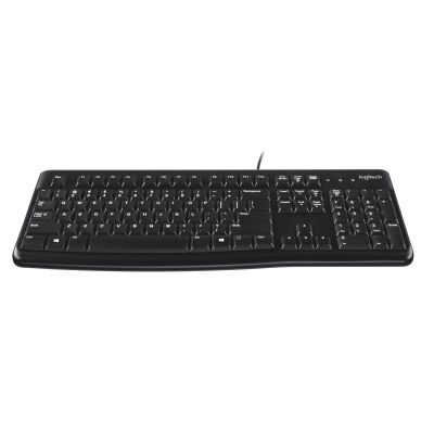 17. Klawiatura membranowa Logitech K120 920-002479 (USB 2.0; (US); kolor czarny)