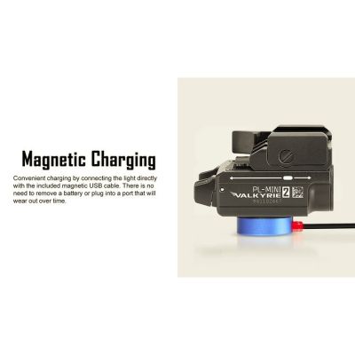 11. Latarka na broń Olight PL-Mini 2 Valkyrie 600 lumenów