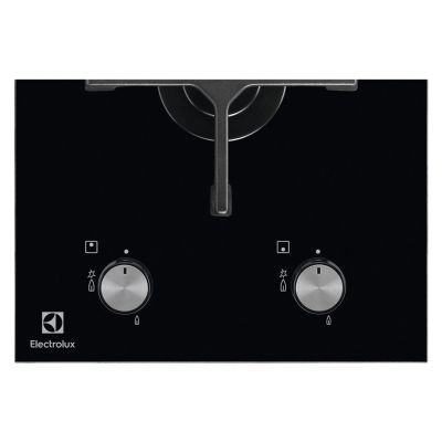 4. Electrolux EGC3322NVK płyta kuchenna Czarny Wbudowany Gaz 2 stref(y)