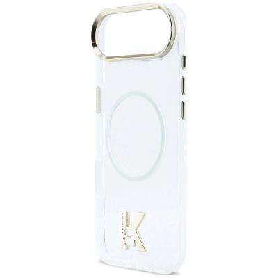 7. Etui Karl Lagerfeld IML K Head Logo MagSafe na iPhone Air - przezroczyste