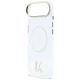 7. Etui Karl Lagerfeld IML K Head Logo MagSafe na iPhone Air - przezroczyste