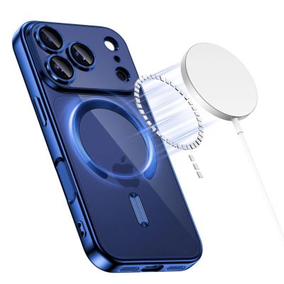 2. Etui Tech-Protect MagFlex MagSafe na iPhone 17 Pro Max - przezroczysto-granatowe