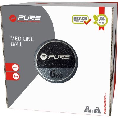 18. MEDICINE BALL PIŁKA LEKARSKA 6KG PURE 2 IMPROVE