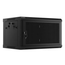 Lanberg WF01-6406-23B stojak 6U Szafa wisząca Czarny