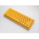 7. Ducky One 3 Yellow Mini klawiatura Gaming USB Niemiecki Żółty