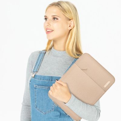 8. Etui Tech-Protect Sleevy Laptop 13-14 - beżowe