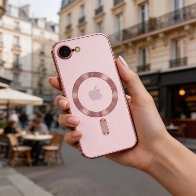 5. Etui Tech-Protect MagFlex MagSafe na iPhone 16e / 17e - różowe