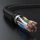 8. Kabel Ugreen NW150 80423 Ethernet RJ45 Cat 7 10Gbps 2m - czarny