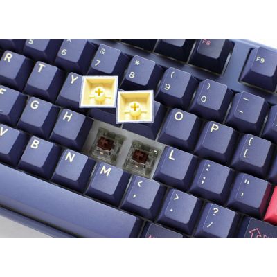 2. Ducky One 3 klawiatura Gaming USB Niebieski