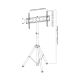 3. Techly ICA-TR17T uchwyt do tablic informacyjnych 177,8 cm (70") Czarny