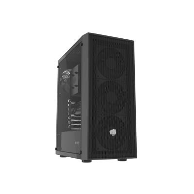 2. FURY OBUDOWA SHOBO SH8F MIDI TOWER Z OKNEM CZARNA