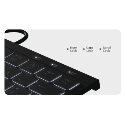 3. KeySonic KSK-5011ELC (DE) klawiatura Dom USB QWERTZ Niemiecki Czarny