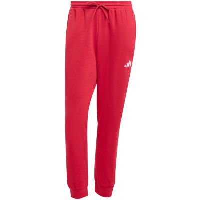 8. Spodnie męskie adidas Essentials Feelcozy czerwone KC0915