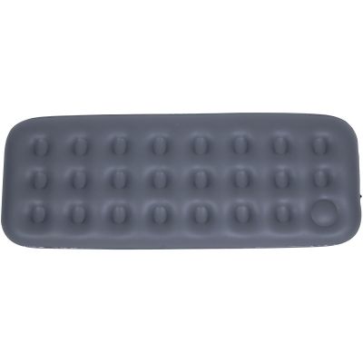 12. MATERAC FLOKOWANY 1-OSOBOWY Z WBUDOWANĄ POMPKĄ NOŻNĄ 191x73x22CM 24130