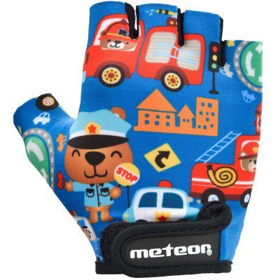6. Rękawiczki rowerowe Meteor Safe City Junior 26178-26179-26180