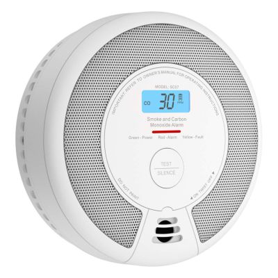 2. X-Sense SC07 detektor dymu Fotoelektryczne czujniki odbicia Interconnectable Bezprzewodowy