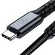 4. Kabel 3mk Hyper Cable N-SERIES USB-C / USB-C Thunderbolt 4 2m 48V / 5A 40Gb/s 240W 8K60Hz - czarny