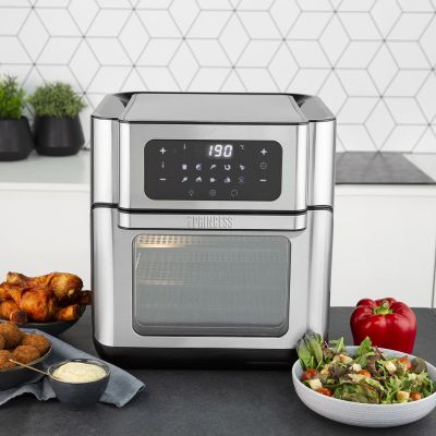 55. Frytkownica Princess 182065 autonomiczna 10 l 1500 W na gorące powietrze Srebrny